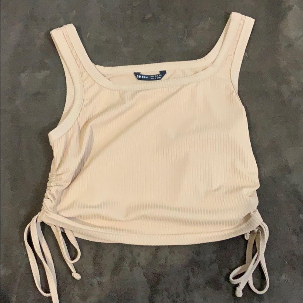 Crop Tank Top with Tie